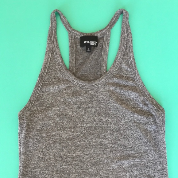 Wilfred free grey tank top razor back - Picture 8 of 9